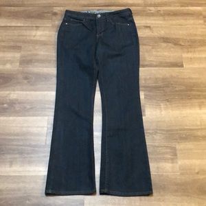 Calvin Klein Shape Dark Wash Bootcut Jeans size 10